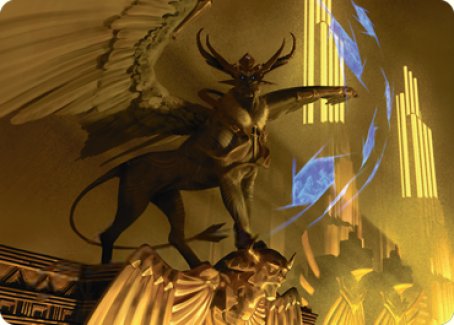Raffine, Scheming Seer Art Card [Streets of New Capenna Art Series] (ASNC 32)