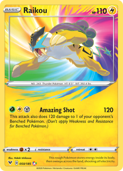 Raikou (50) [Sword & Shield: Vivid Voltage]