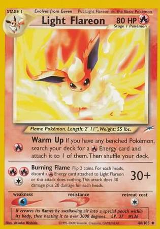 Light Flareon (46/105) [Neo Destiny]