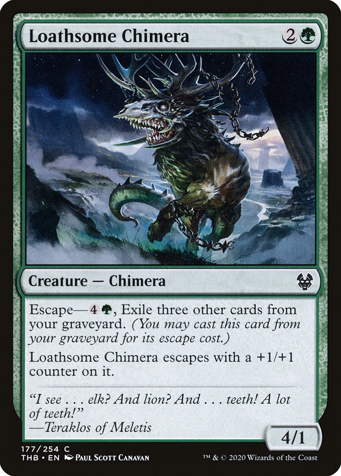 Loathsome Chimera [Theros Beyond Death] (THB 177)