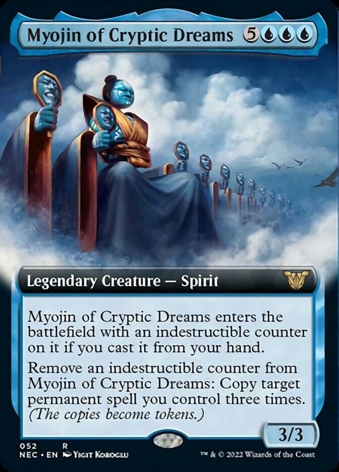 Myojin of Cryptic Dreams (Extended) [Kamigawa: Neon Dynasty Commander] (NEC 52)