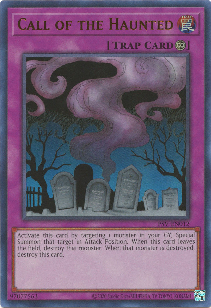 Call Of The Haunted [PSV-EN012] Ultra Rare