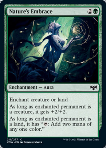 Nature's Embrace [Innistrad: Crimson Vow] (VOW 211)