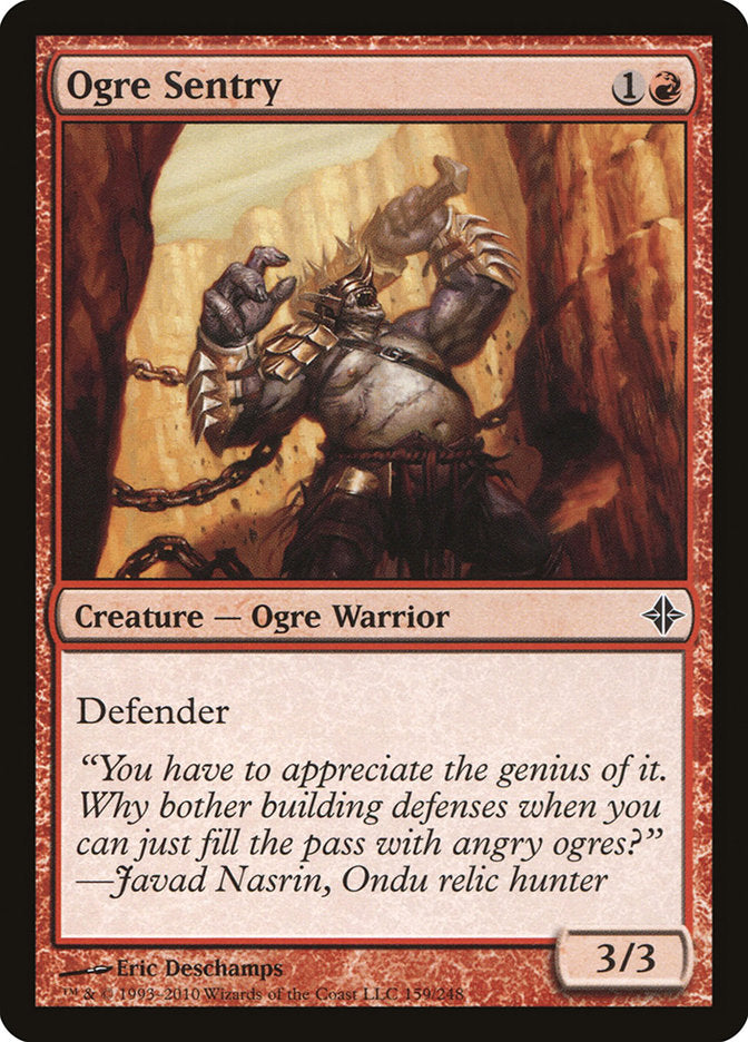 Ogre Sentry [Rise of the Eldrazi] (ROE 159)