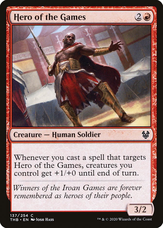 Hero of the Games [Theros Beyond Death] (THB 137)