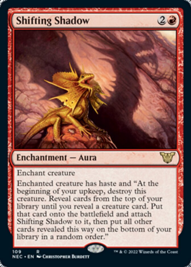 Shifting Shadow [Kamigawa: Neon Dynasty Commander] (NEC 109)