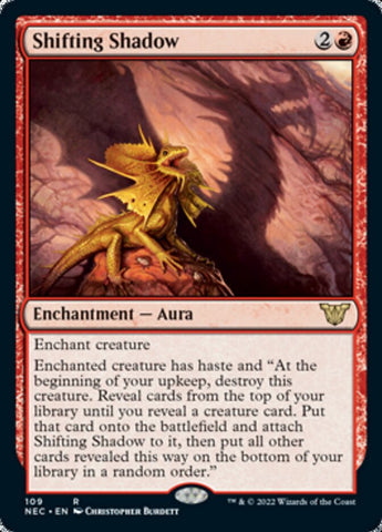 Shifting Shadow [Kamigawa: Neon Dynasty Commander] (NEC 109)