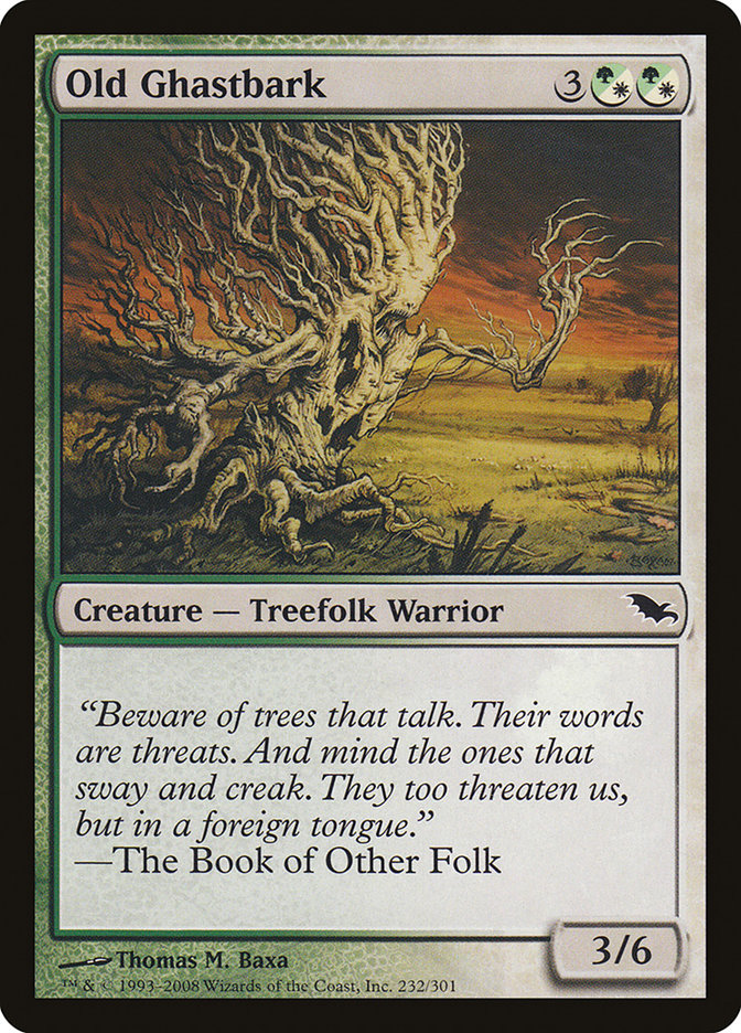 Old Ghastbark [Shadowmoor] (SHM 232)