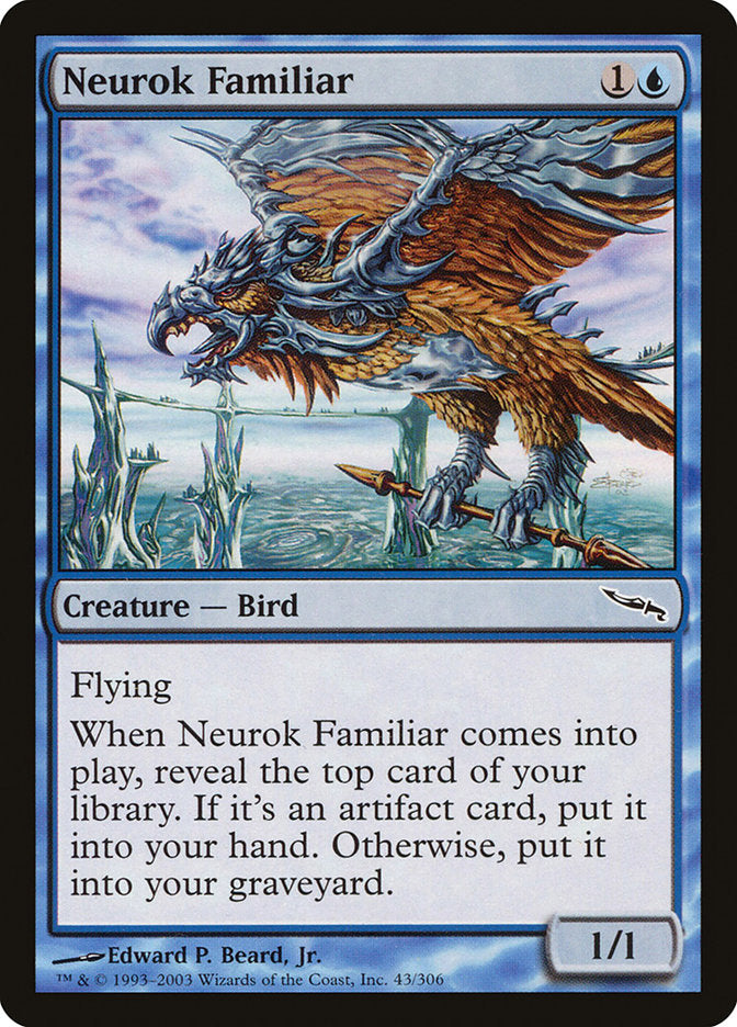 Neurok Familiar [Mirrodin] (MRD 43)