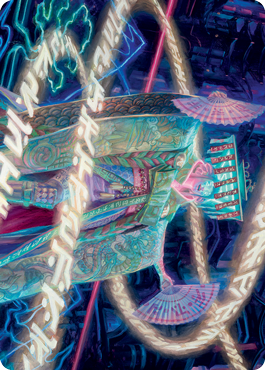 Satsuki, the Living Lore Art Card [Kamigawa: Neon Dynasty Art Series] (ANEO 5)