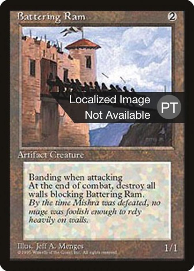 Battering Ram [Fourth Edition Foreign Black Border] (4BB 297)