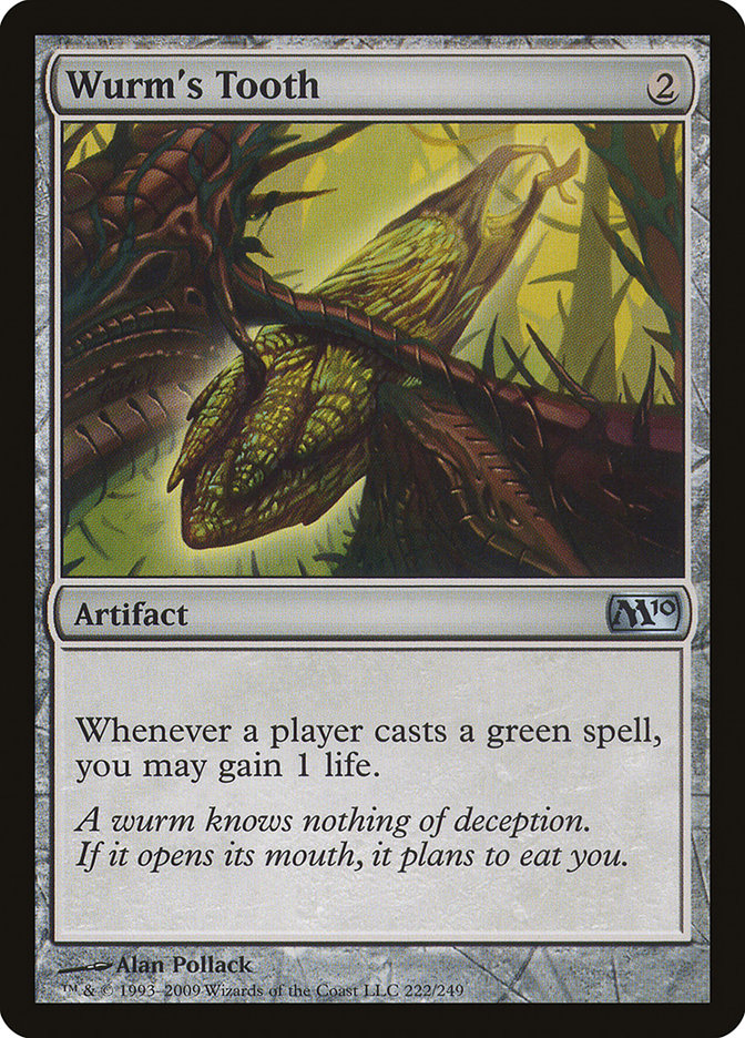 Wurm's Tooth [Magic 2010] (M10 222)