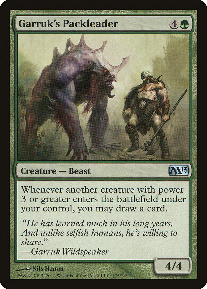 Garruk's Packleader [Magic 2013] (M13 175)