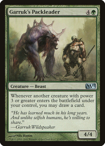 Garruk's Packleader [Magic 2013] (M13 175)