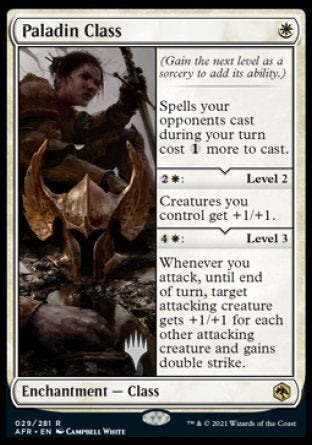 Paladin Class (Promo Pack) [Dungeons & Dragons: Adventures in the Forgotten Realms Promos] (PAFR 29)