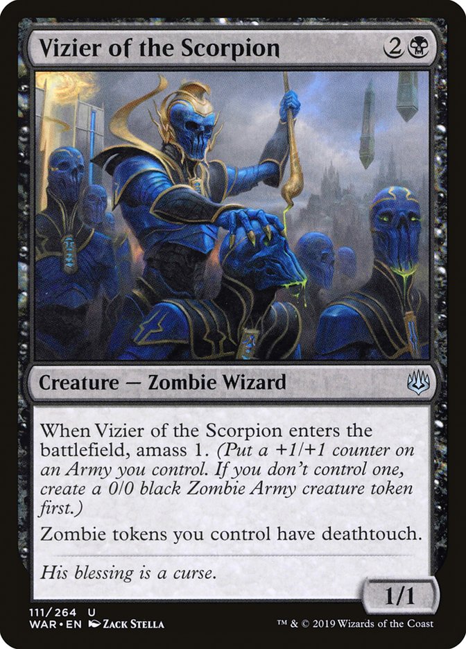 Vizier of the Scorpion [War of the Spark] (WAR 111)