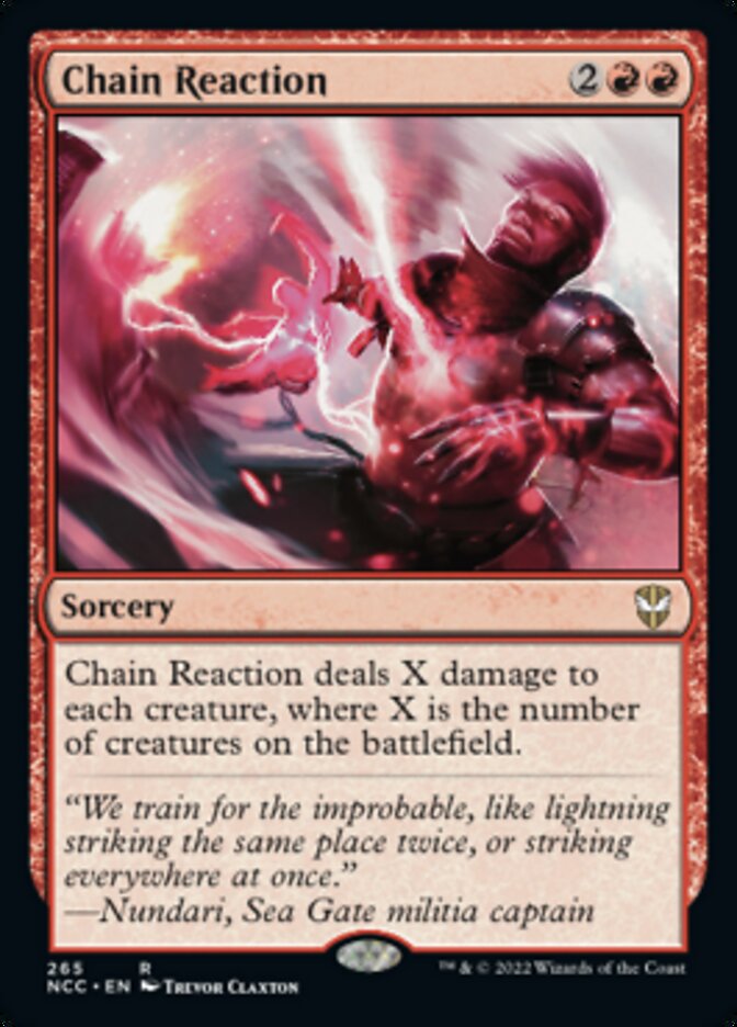 Chain Reaction [Streets of New Capenna Commander] (NCC 265)