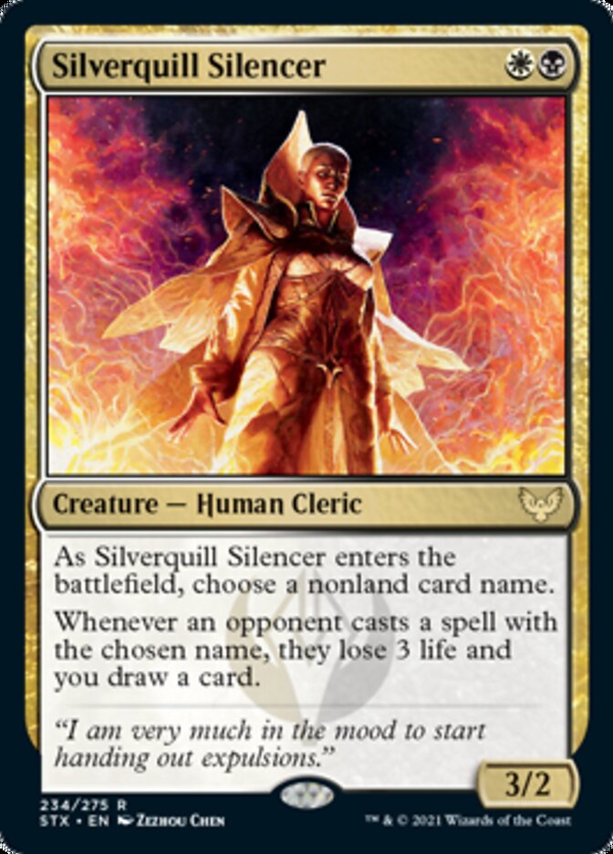 Silverquill Silencer [Strixhaven: School of Mages] (STX 234)