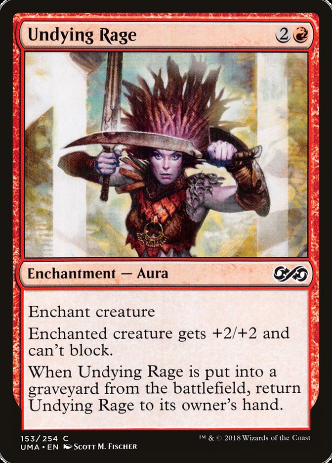 Undying Rage [Ultimate Masters] (UMA 153)