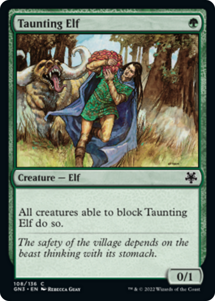 Taunting Elf [Game Night 2022]