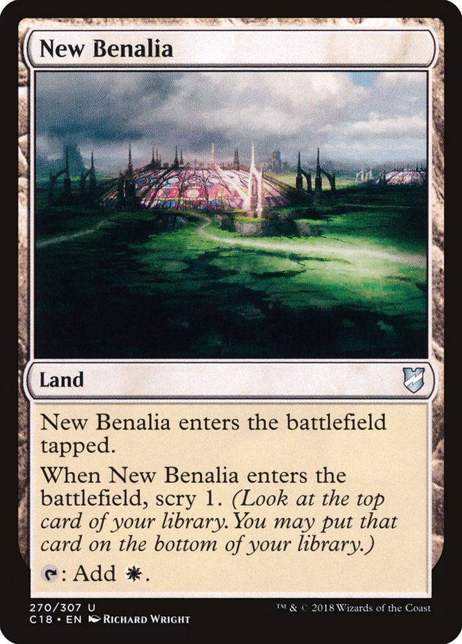 New Benalia [Commander 2018] (C18 270)