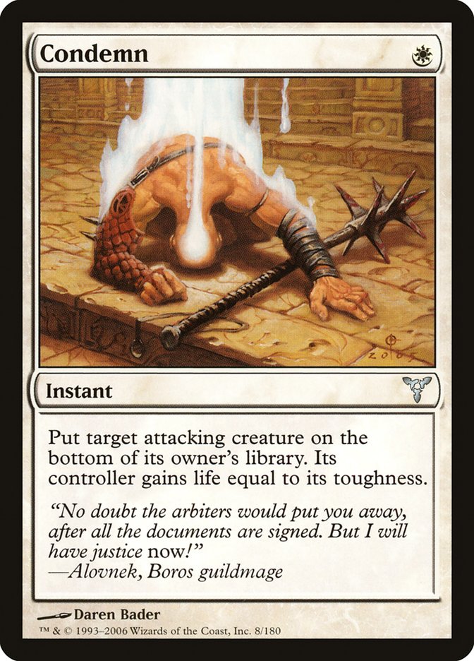 Condemn [Dissension] (DIS 8)