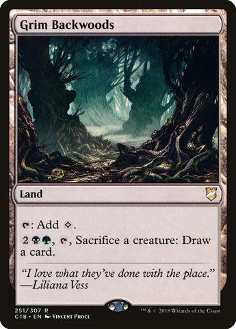 Grim Backwoods [Commander 2018] (C18 251)
