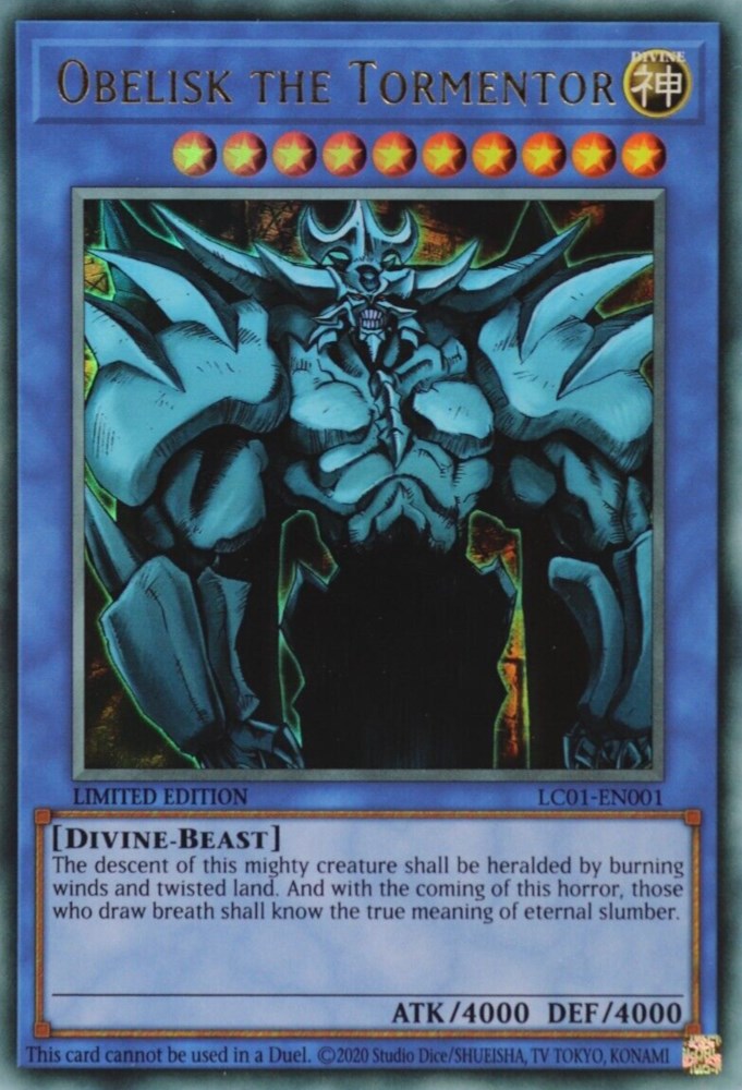Obelisk the Tormentor Ultra Rare