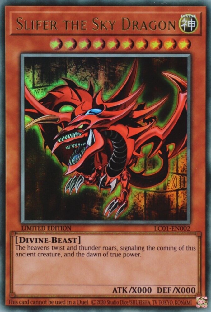 Slifer the Sky Dragon Ultra Rare