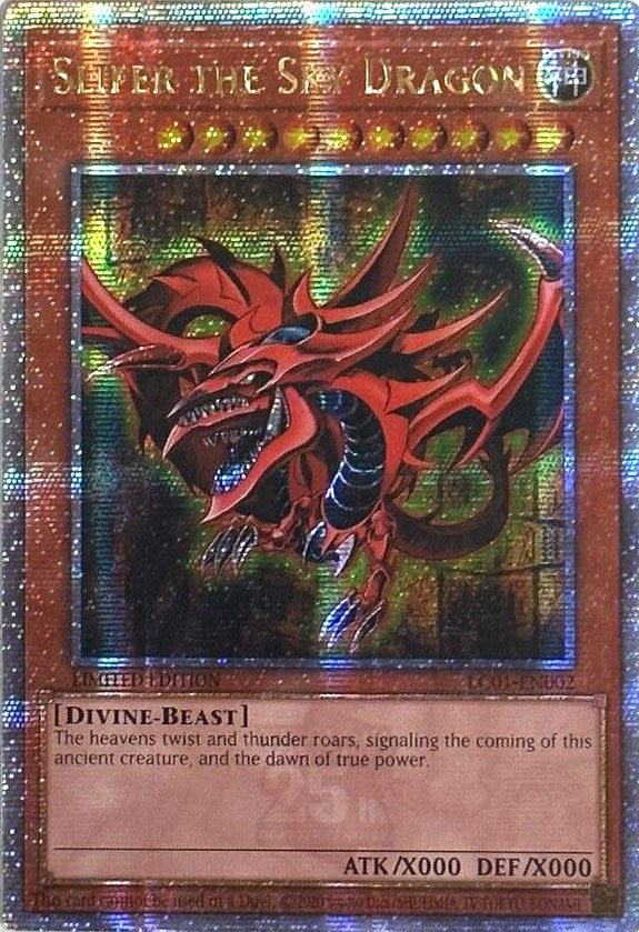 Slifer the Sky Dragon Quarter Century Secret Rare
