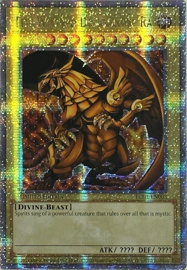 The Winged Dragon of Ra Quarter Century Secret Rare