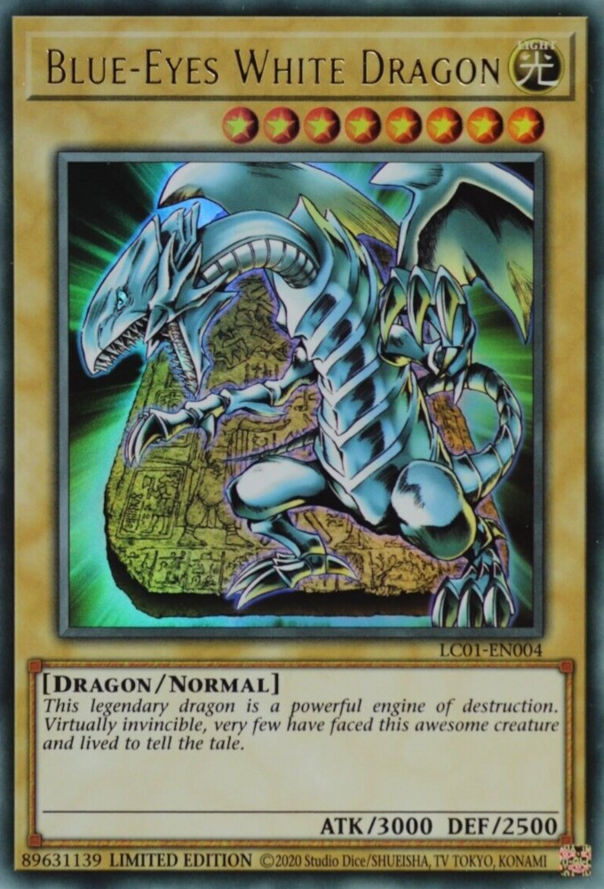 Blue-Eyes White Dragon Ultra Rare