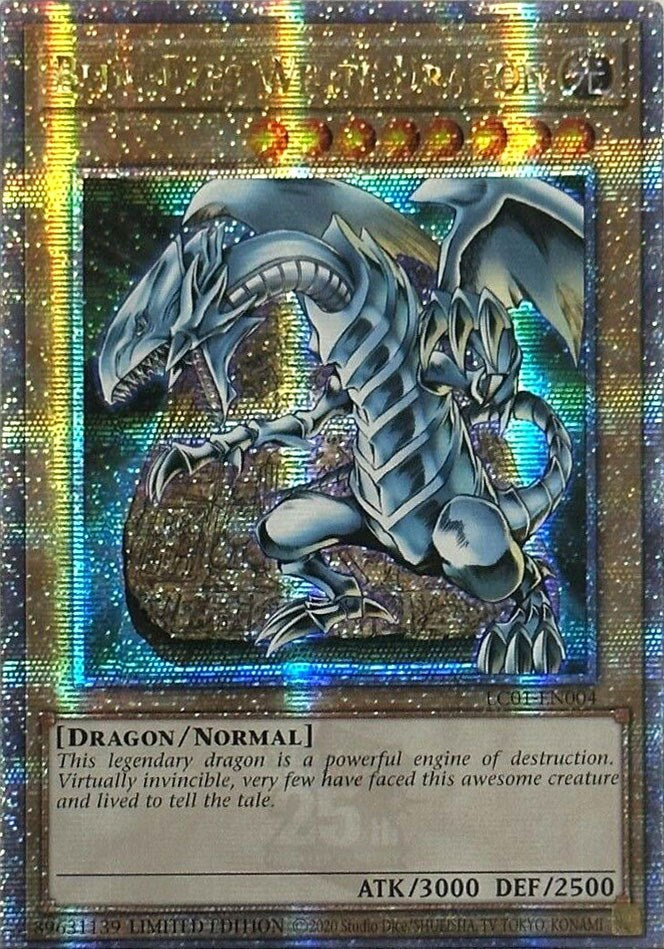 Blue-Eyes White Dragon Quarter Century Secret Rare
