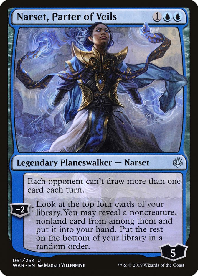 Narset, Parter of Veils [War of the Spark] (WAR 61)