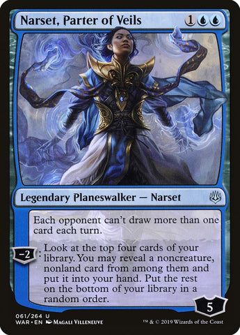 Narset, Parter of Veils [War of the Spark] (WAR 61)