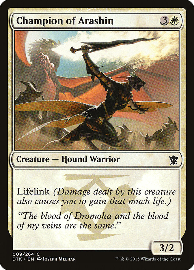 Champion of Arashin [Dragons of Tarkir] (DTK 9)