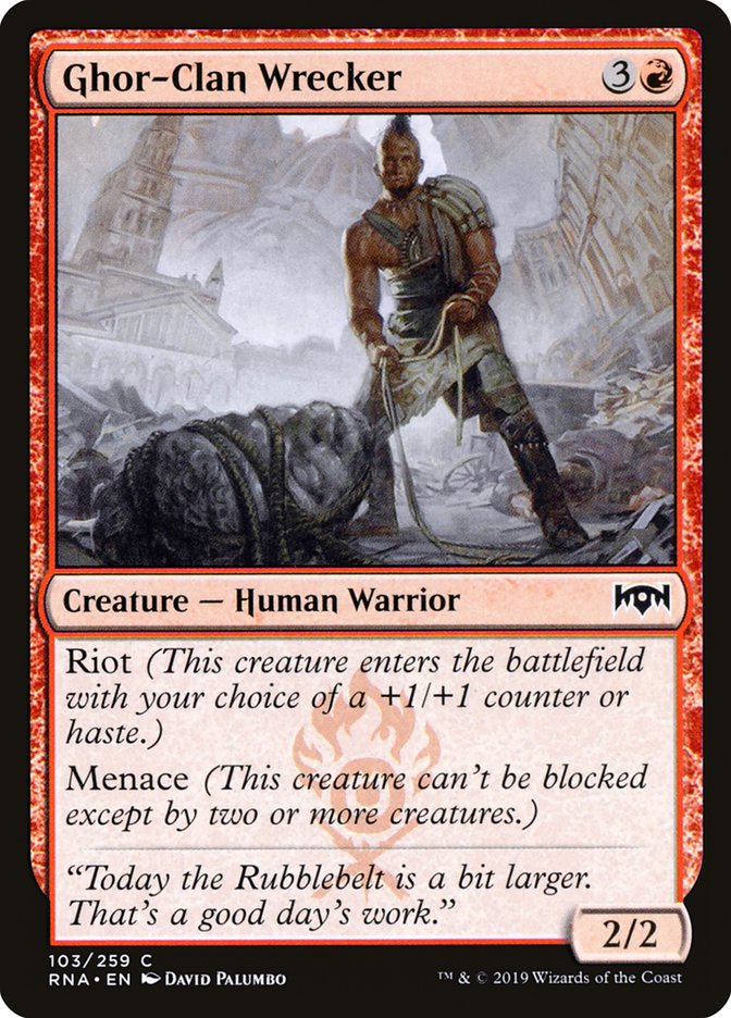 Ghor-Clan Wrecker [Ravnica Allegiance] (RNA 103)