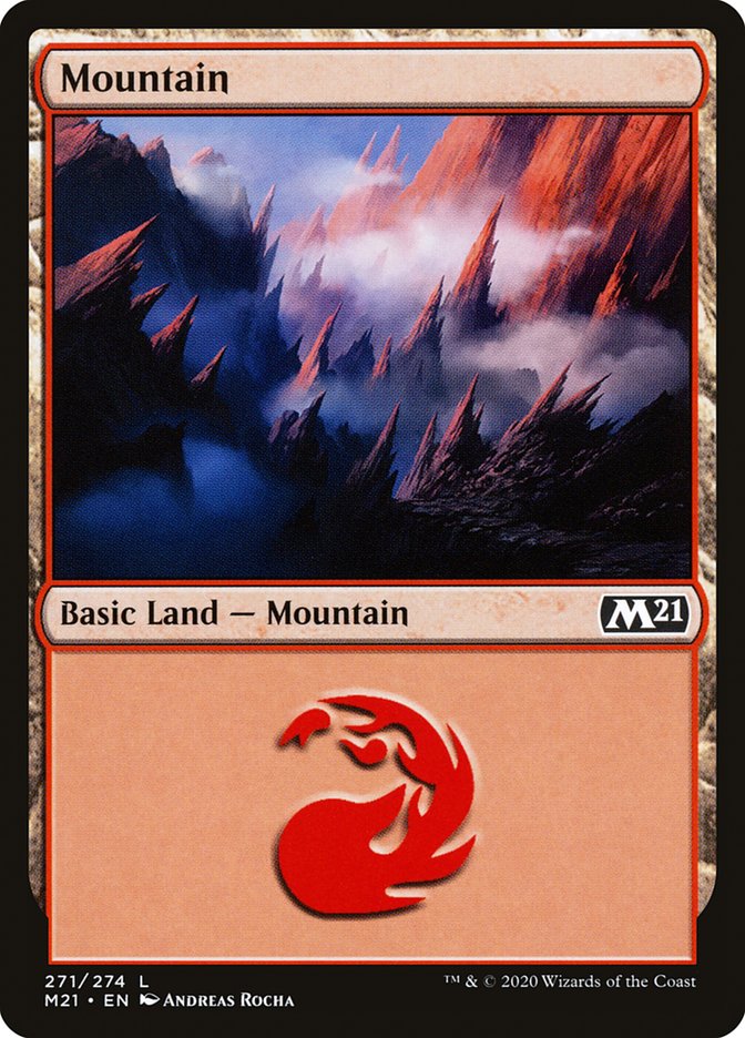 Mountain (#271) [Core Set 2021] (M21 271)