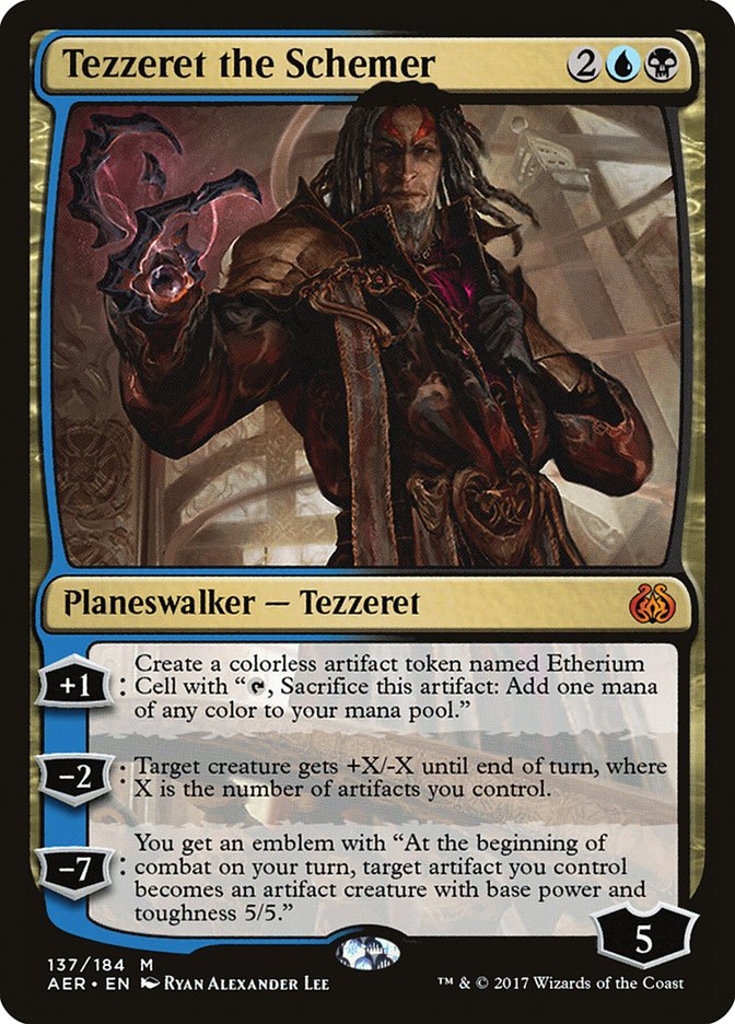 Tezzeret the Schemer [Aether Revolt] (AER 137)