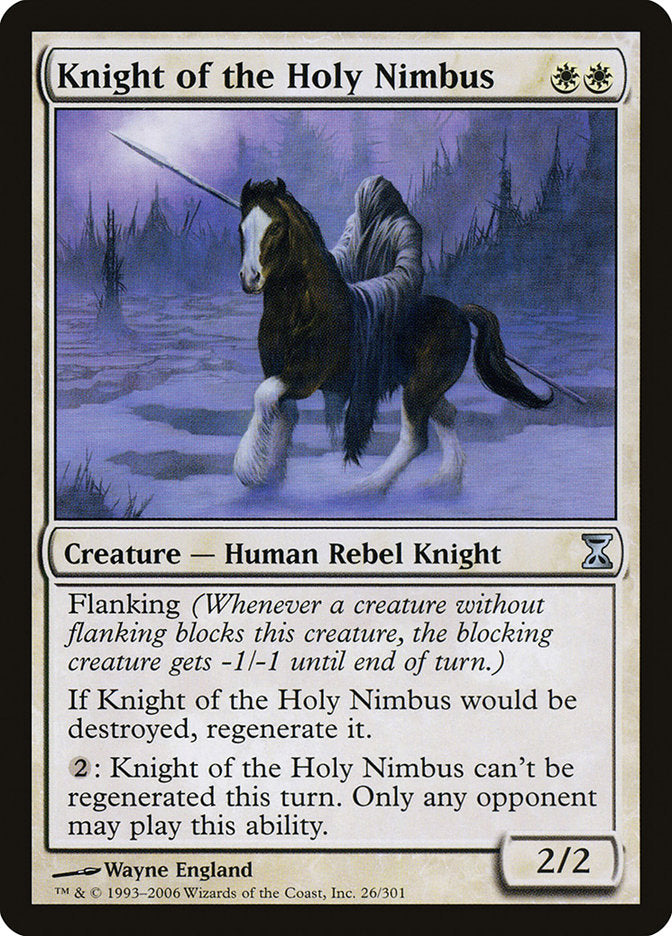 Knight of the Holy Nimbus [Time Spiral] (TSP 26)