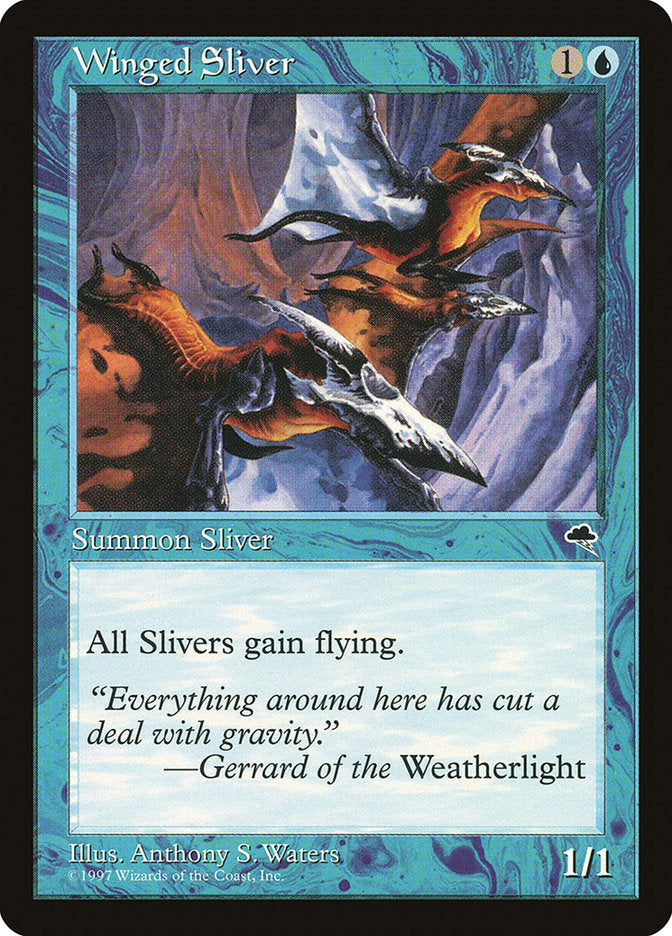 Winged Sliver [Tempest] (TMP 106)