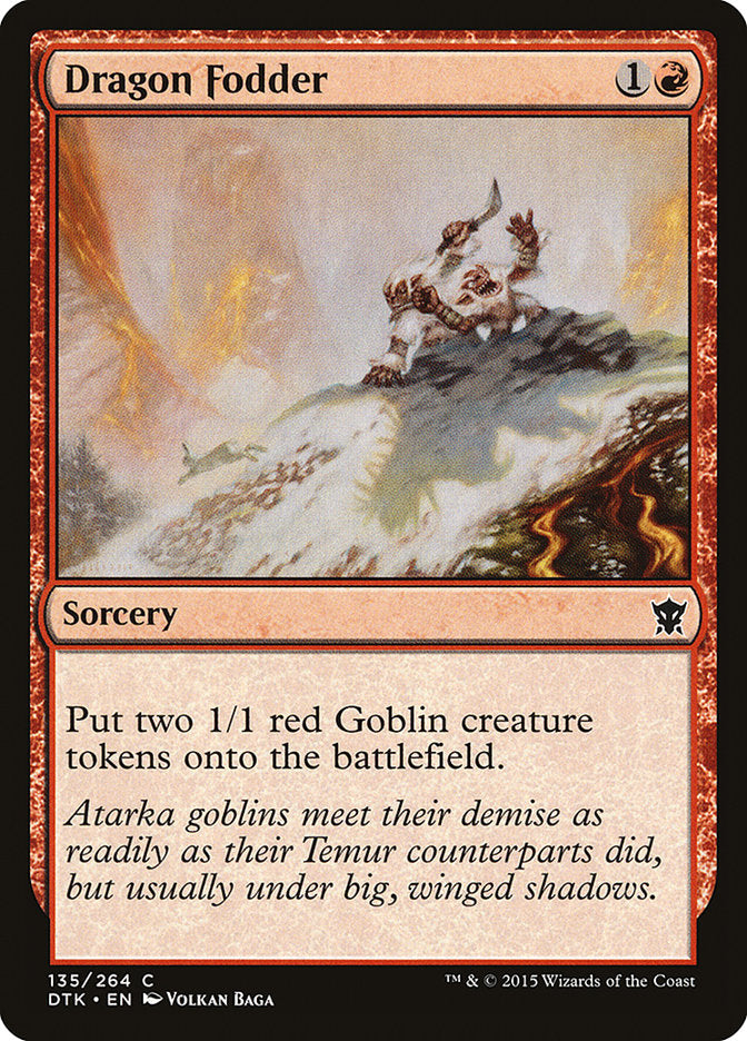 Dragon Fodder [Dragons of Tarkir] (DTK 135)
