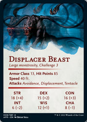 Displacer Beast Art Card [Dungeons & Dragons: Adventures in the Forgotten Realms Art Series] (AAFR 8)