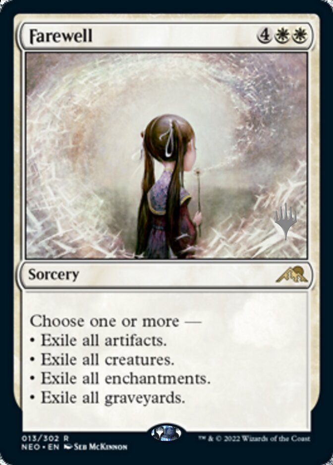 Farewell (Promo Pack) [Kamigawa: Neon Dynasty Promos] (PNEO 13)