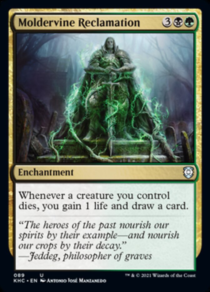 Moldervine Reclamation [Kaldheim Commander] (KHC 89)