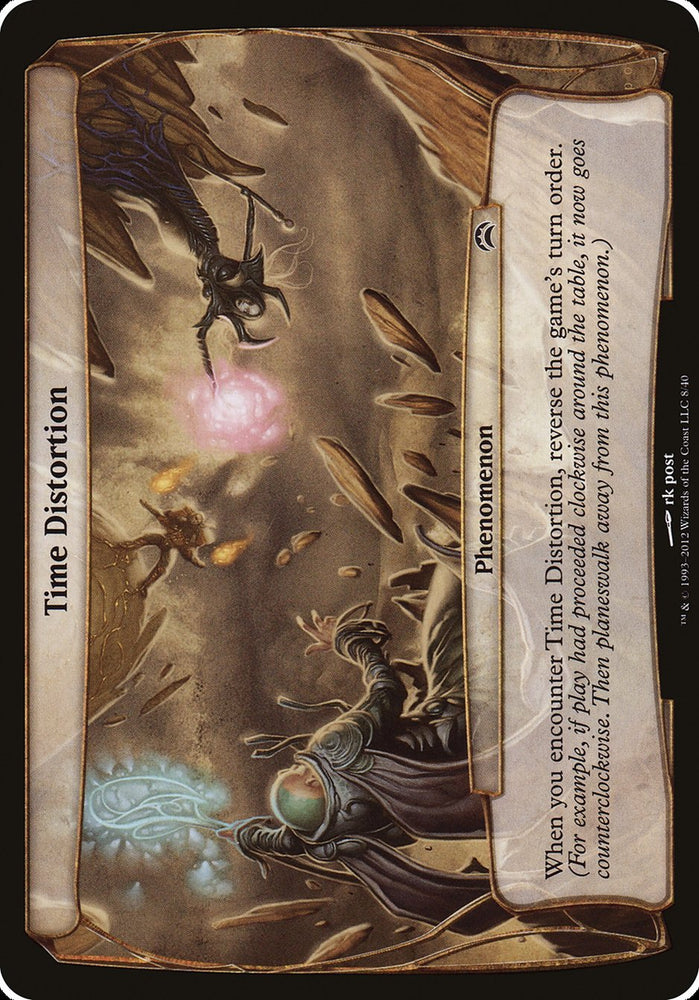 Time Distortion [Planechase 2012 Planes] (OPC2 8)