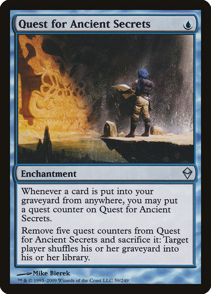 Quest for Ancient Secrets [Zendikar] (ZEN 59)