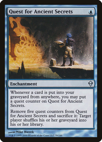 Quest for Ancient Secrets [Zendikar] (ZEN 59)