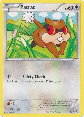 Patrat (17/30) [XY: Trainer Kit - Bisharp & Wigglytuff]
