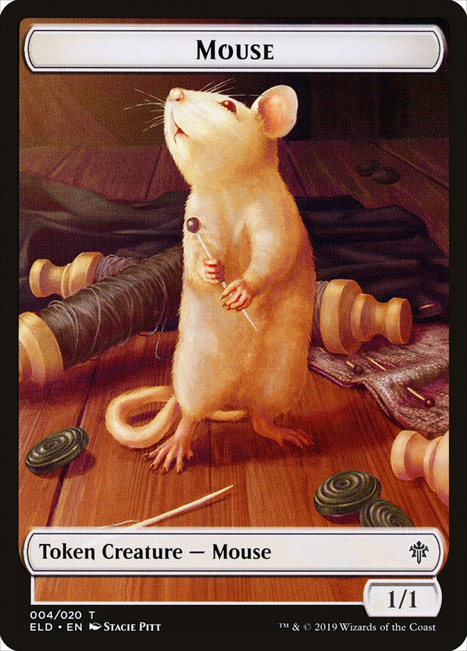 Mouse [Throne of Eldraine Tokens] (TELD 4)
